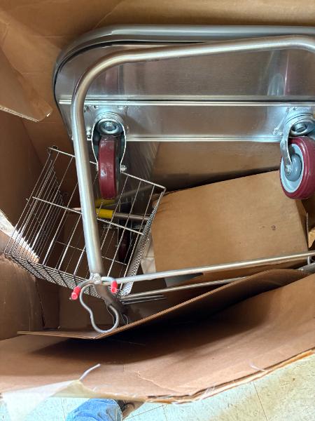 Metal Mop Cart Lot