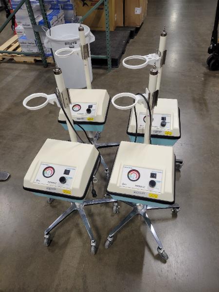 4 Ohio Medical Care-E-Vac AC Portable Suction Units