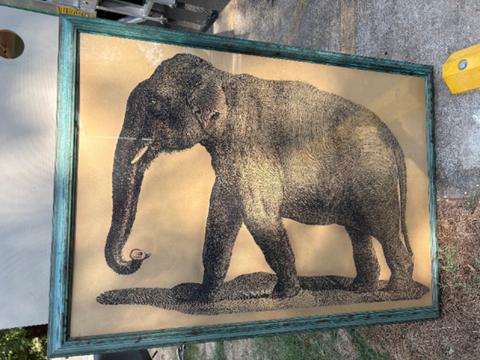 Elephant Art Work