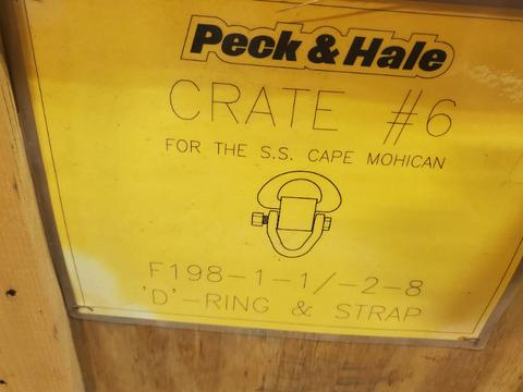 Marine D-Rings, 74 ea