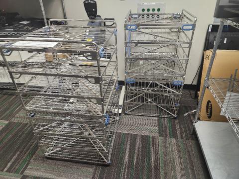 4 Steris Washer/Disinfector Racks