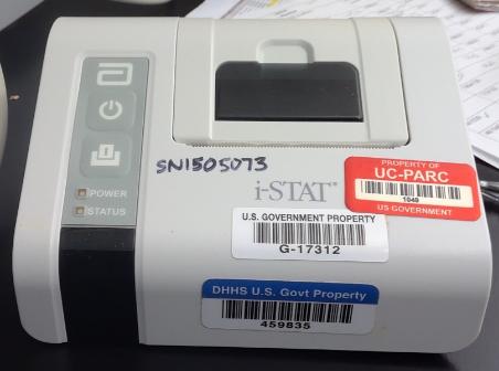 3 Abbot I-Stat 1 System