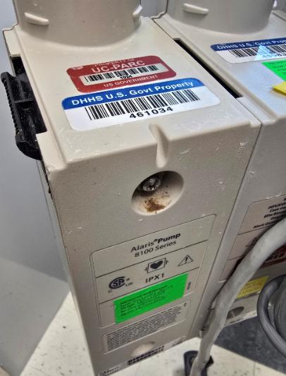 3 Alaris IV Infusion Pump