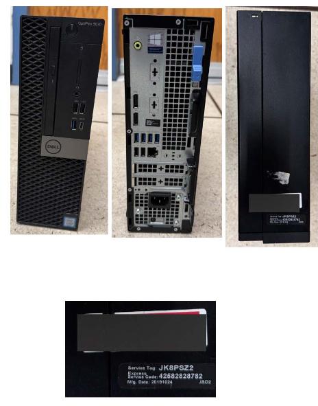 Dell Desktop CPU