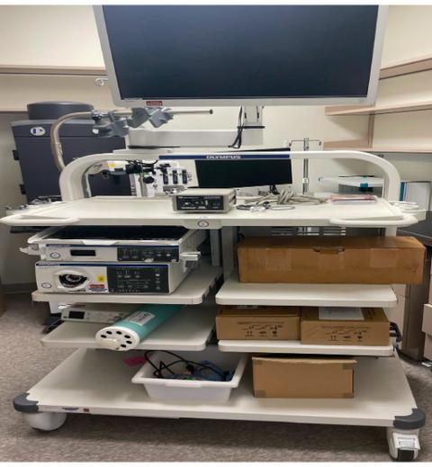 2 Olympus - Bronchoscope Cart