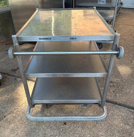 (2) Stainless Steel Utility / Transport Cart
