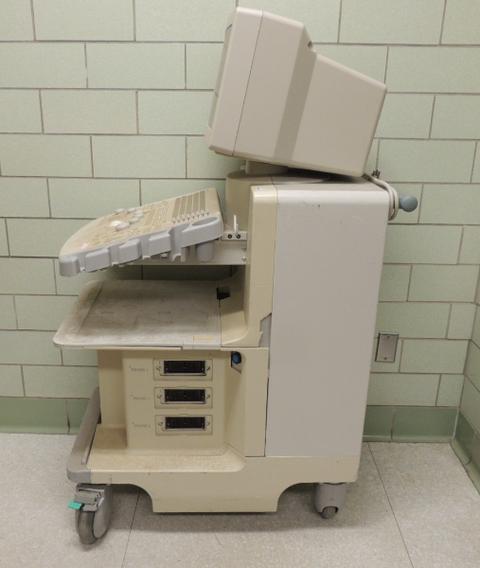 Ultrasound Scanner With Video Graphic Printer