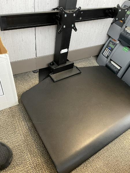 Ergotron Standing Desk Converter Dual Monitor