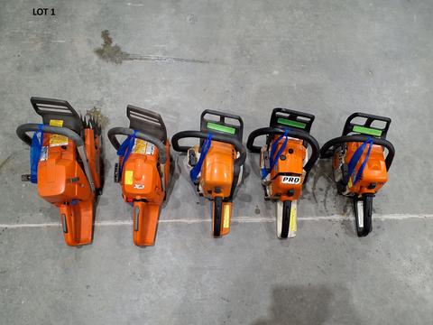 Lot of Chainsaws (5 EA)