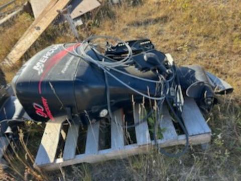 2002 Mercury 90 ELPT4S Outboard Motors (2 EA)