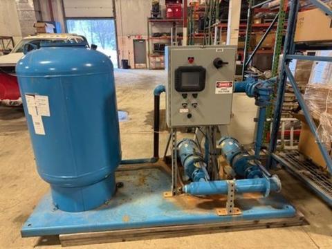 Wessels Company Powered Pump with Baldor Motors and Expansion Tank