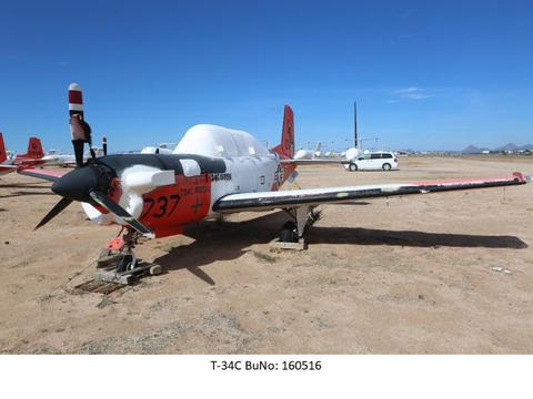 1978 Beechcraft T-34C, BUNO: 160516