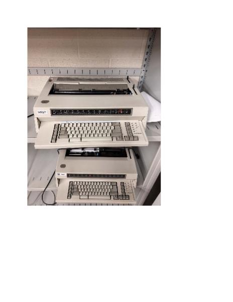 (3) Typewriters