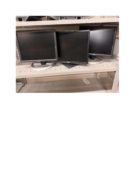 (11) Dell Monitors