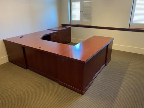 (2) Gunlocke Executive Desks