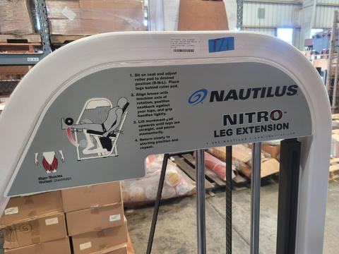 Nautilus Nitro Leg Extension