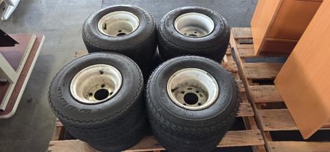Electric Cart Tires With Wheels