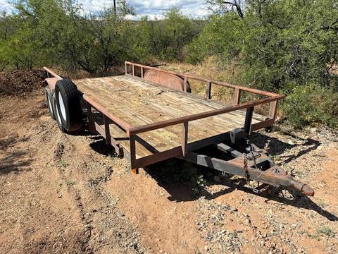 1997 Big Tex 16 Ft Pipe Trailer