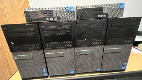 One Lot of Dell Desktop Towers(Est 6 ea)