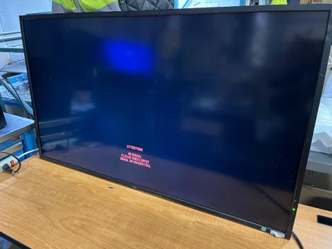 (2) 55" Monitors