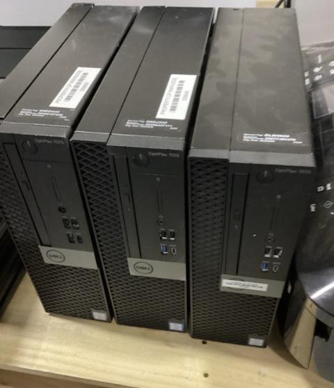 One Lot of Desktop Computers (est 3 ea)