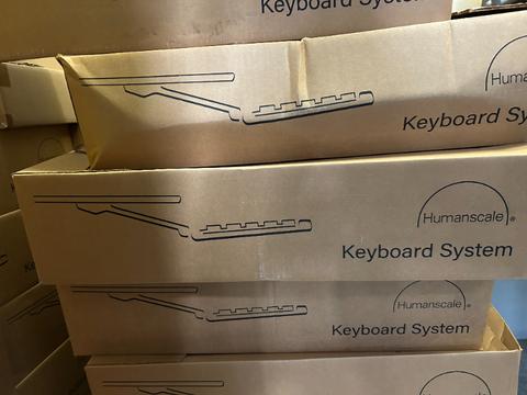 (26) Humanscale Keyboard Trays