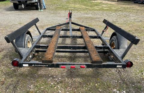 Alumaweld Flat bottom boat trailer