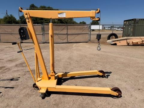 Hydraulic Floor Crane