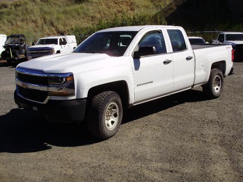 2017 CHEVROLET K1500 SILVERADO DOUBLE CAB-WT