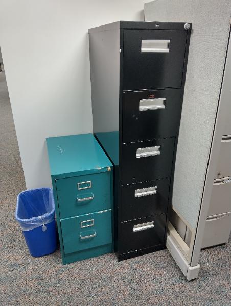 One Lot of Filing Cabinets (Est 11 ea)