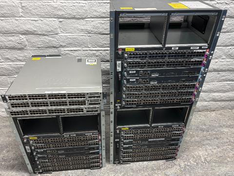 One Lot of Cisco Switch Equipment (Est 6 ea)