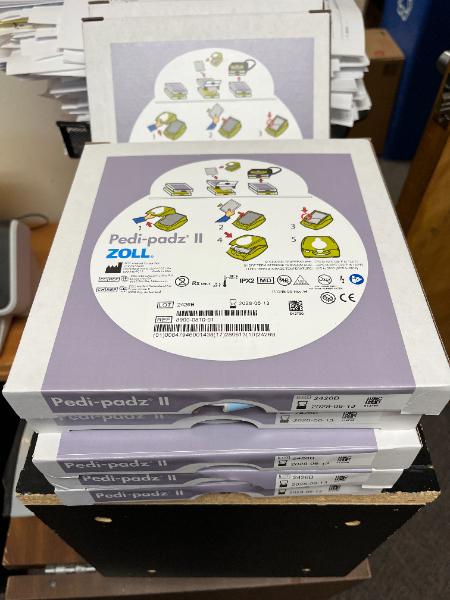 Rx Zoll Pedi-Padz II