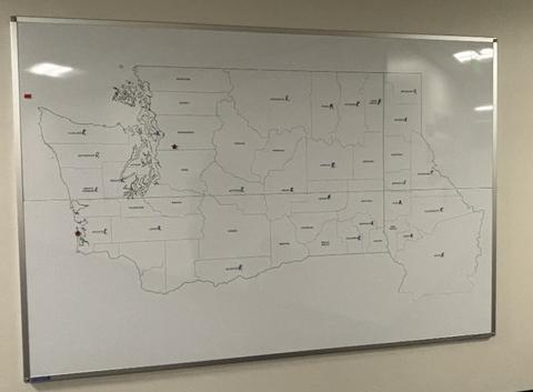 Magnetic Whiteboard