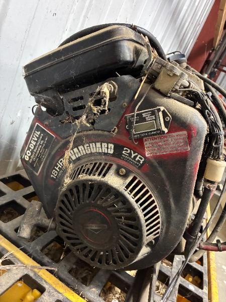 Go-Devil Long-tail Outboard with 18hp V-TWIN OHV Vanguard engine