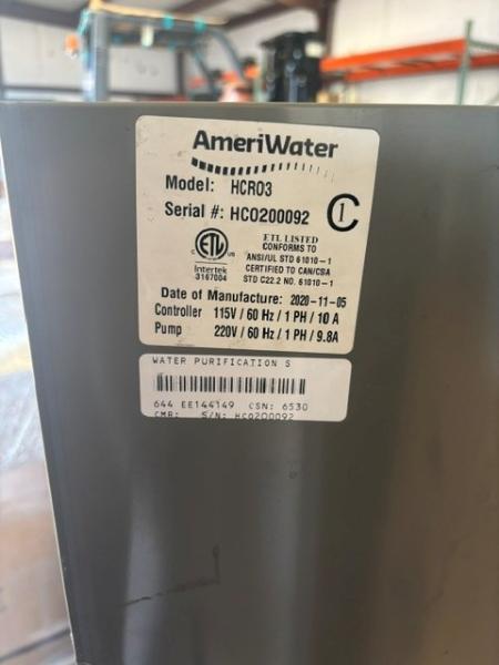 Reverse Osmosis Water System (2 EA)