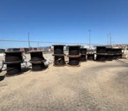 CABLE, WIRE CRANE REELS & SPOOLS (1 LOT)