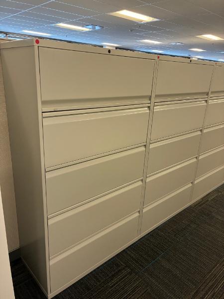 One Lot of File Cabinets (Est 49 ea)