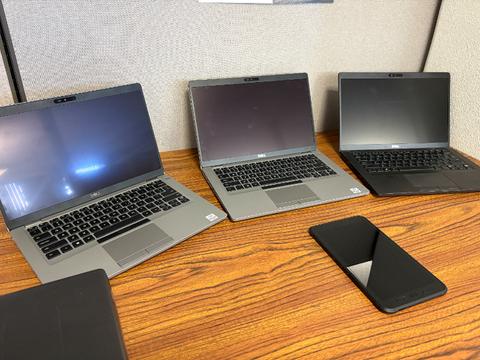 One Lot of Laptops (Est 4 ea)