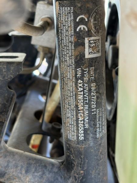 2012 Polaris ATV (Scrap)