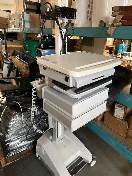 Ergonomic Two Drawer Cart