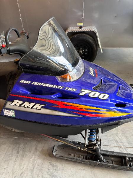 2000 Polaris Snowmobile w/ Trailer