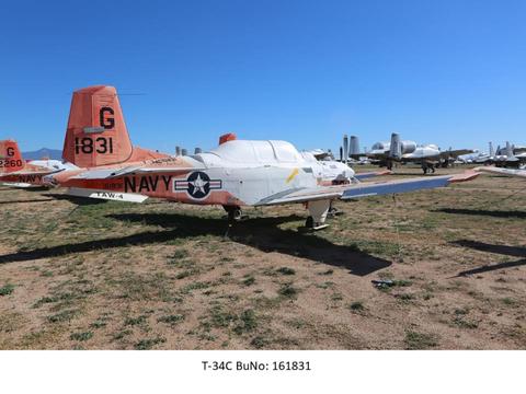1983 BEECHCRAFT T-34C, BUNO: 161831