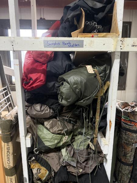 Various Tents and Tent Parts (1 LOT)