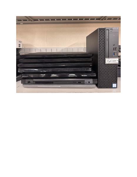 (7) Dell Laptops & (1) Dell Desktop