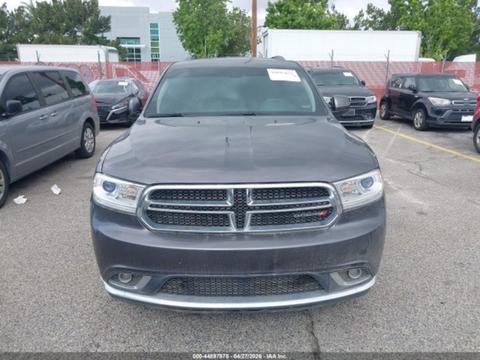2019 DODGE DURANGO SXT PLUS (SALVAGE TITLE)