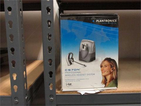 Plantronics Headset - government surplus lot currently bid at $1 in Baton Rouge, LA