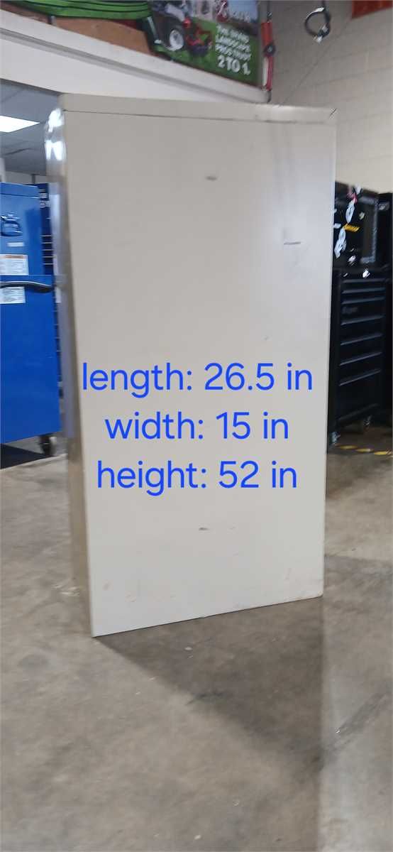 Drawer metal filing cabinet - photo 1