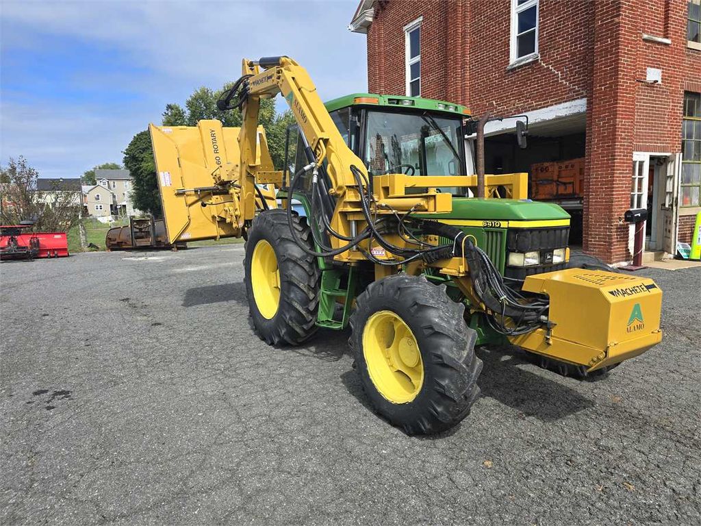 2001 John Deere 6410 with Alamo Boom Mower - photo 1