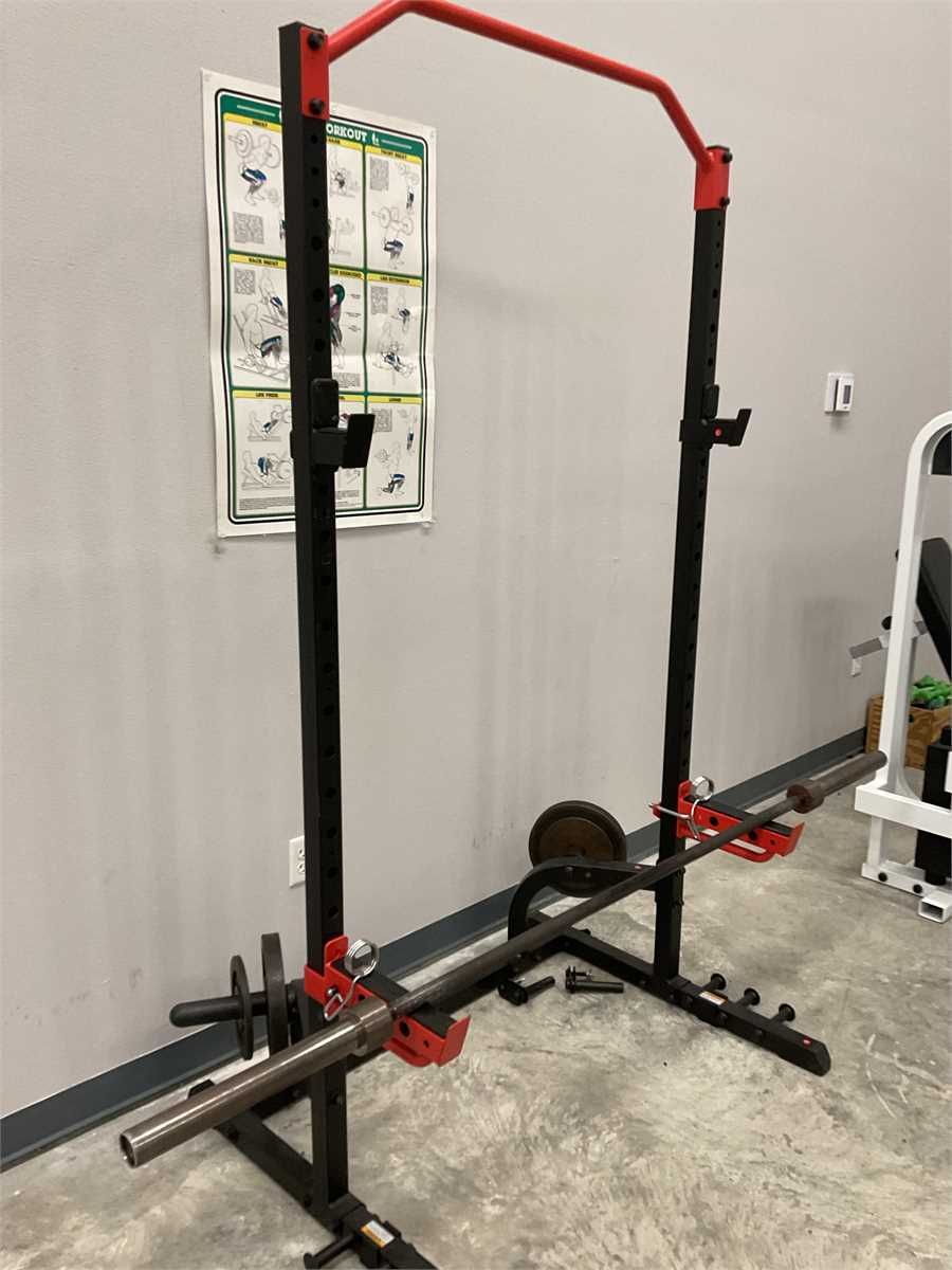 Power Rack with Barbell — photo 1
