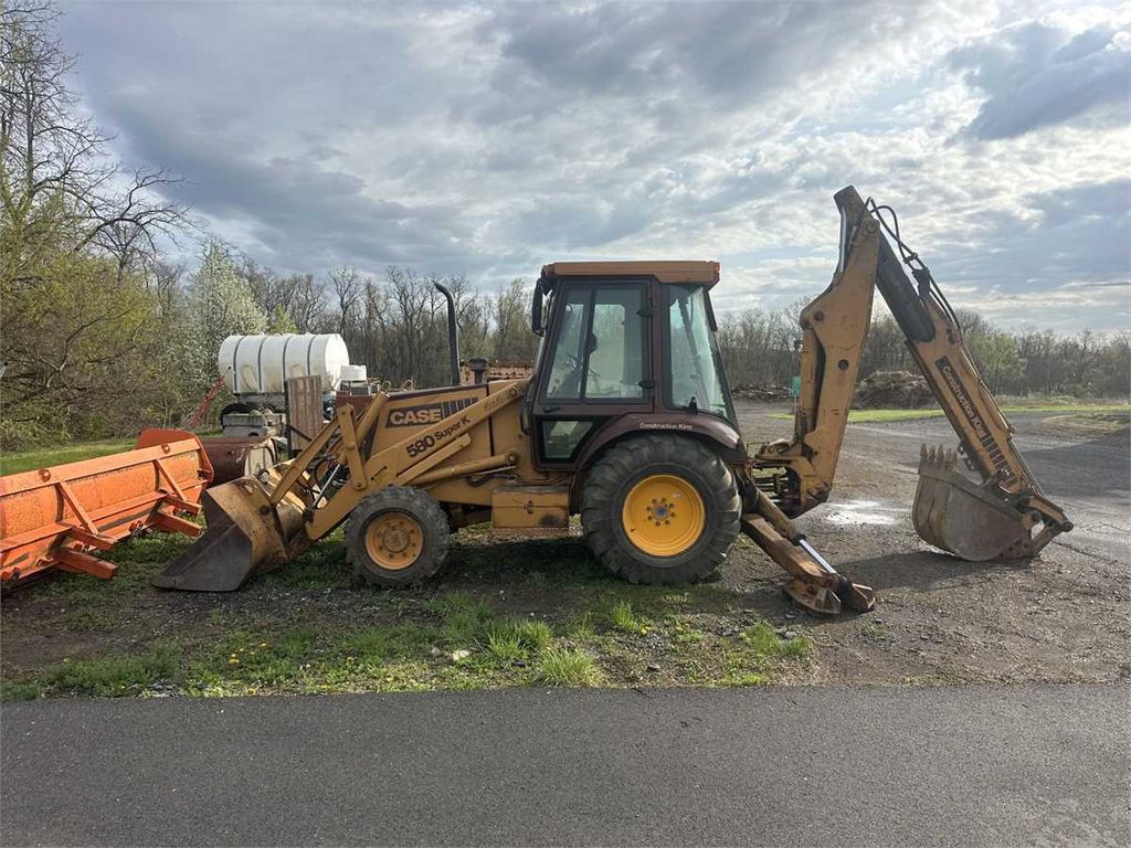 1992 CASE 580 Super K Backhoe w/ Extendahoe - photo 1